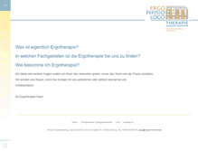 Tablet Screenshot of ergotherapie-neuermohnhof.de